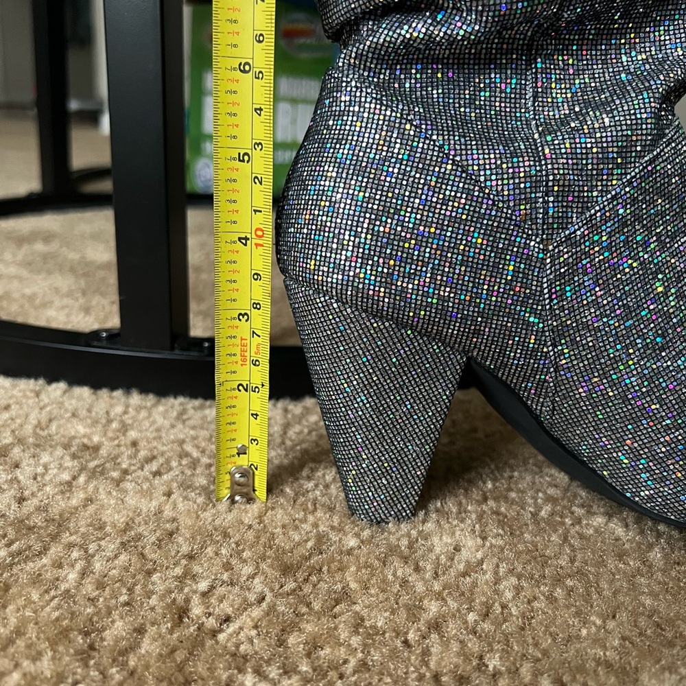 Steve Madden Mirage Glitter Boots - Picture 5 of 13